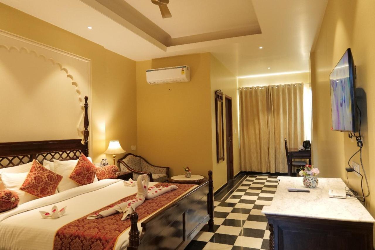 Welcomheritage Mount Valley Resort Ranthambore ساواي مادهوبور المظهر الخارجي الصورة